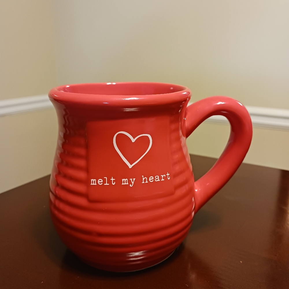 Red Heart Mug
